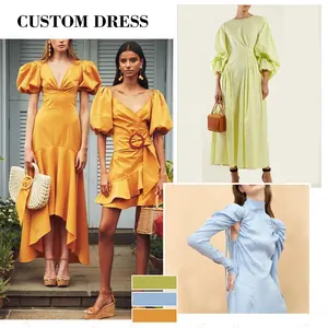 Vestidos Plisados Para Mujer Vestido Plisado Customized Ladies Long Casual Dresses Manufacturer Maxi Women Pleated Dress Custom