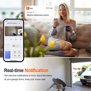 Ouvre-porte de garage <span class=keywords><strong>automatique</strong></span> intelligent WiFi Tuya de haute qualité 1080P jusqu'à 64G avec caméra PST-WGD002 - Product Image 5