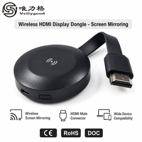 Adaptateur HDMI sans fil WiFi 5G 4K Plug & Play pour la mise en miroir de l'écran du téléphone sur TV, moniteur, projecteur