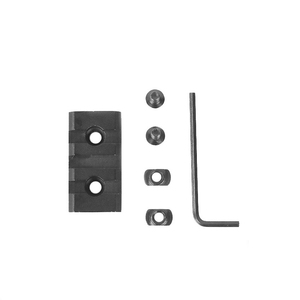 Base de conexión ultraligera de aleación de aluminio de alta calidad, 40x21mm, 3 ranuras, 21g, kit completo de fijación para caza al aire libre - Product Image 6
