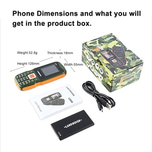 โทรศัพท์มือถือสำหรับผู้สูงอายุขนาด 1.77 นิ้ว รองรับ 2G พร้อมลำโพงเสียงดัง ปุ่มกดขนาดใหญ่ ใช้งานง่าย รองรับซิมคู่ สภาพใหม่ ฟังก์ชั่น SOS สำหรับผู้สูงอายุ - Product Image 6