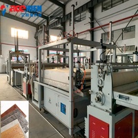 Équipement d'occasion pour la production de panneaux muraux en SPC, ligne d'extrusion de profilés WPC