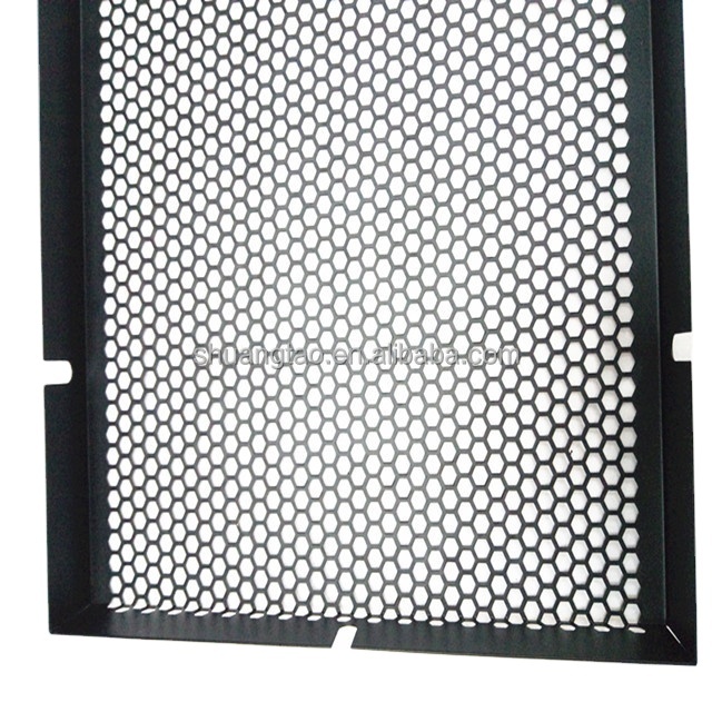 Customization Available Perforated Metal Speaker Mesh Grill, Black Speaker Cove Mesh