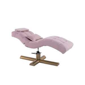 Customizable Modern Foldable <b>Pink</b> Spa Massage Table Stainless Steel <b>Frame</b> for Commercial Use Hotels Beauty Bed Set - Product Image 1