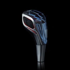 Pommeau de levier de vitesse universel en cristal pour Toyota Lexus, design fileté, ergonomique, avec éclairage - Product Image 5