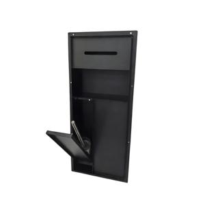 Boîte à mouchoirs encastrée dissimulée Lexi, niche pour <span class=keywords><strong>brosse</strong></span> <span class=keywords><strong>WC</strong></span>, SUS 304, décoration intérieure, distributeur de papier à ouverture latérale, niche de rangement pour <span class=keywords><strong>brosse</strong></span> <span class=keywords><strong>WC</strong></span> - Product Image 2