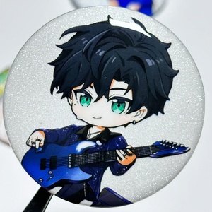 Antique Style <strong>Custom</strong> Printed Logo Tinplate <strong>Button</strong> <strong>Badge</strong> Pin Promotional Gifts on Hologram Tinplate Can Blank Tin <strong>Button</strong> <strong>Badge</strong> - Product Image 2