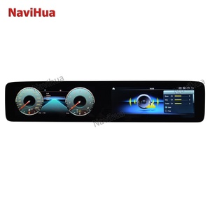 NaviHua Écran double 12,3 pouces Nouveau design pour Mercedes Benz Classe E W213 2017 2019 Autoradio multimédia Android Tableau de bord LCD - Product Image 4