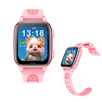 Reloj Inteligente para Niños D51, Red 4G, Pantalla de 1.83 Pulgadas, Botón SOS, Videollamada HD, Modo Clase, Posicionamiento LBS+WIFI, Resistente al Agua