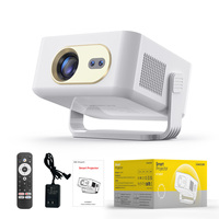 Projecteur LED HD HY300 GTV 400 ANSI Lumens Home Cinéma WiFi Double Bande Mise au Point Automatique Intelligent