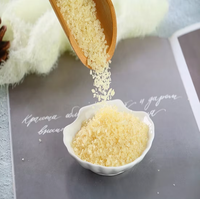 Gélatine de boeuf en poudre de qualité alimentaire, additifs comestibles, fabrication directe d'usine, vente en gros