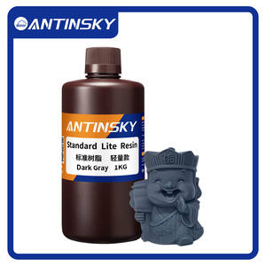 Resina Antinsky Standard Lite para Impresora 3D DLP LCD, 405nm, 1kg, Alta Actividad, Alta Precisión y Baja Contracción - Product Image 2
