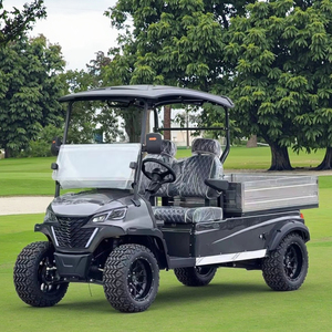 Carro de Golf Todoterreno de Alta Gama Personalizado, de Cuatro Ruedas, para Caza, de 2 Plazas, con Batería de Litio de 72V, 4x4, con Escalón Lateral, Mini Carro de Golf - Product Image 1