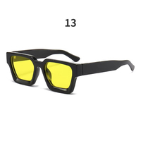 Vente en gros 2026 Lunettes de soleil tendance de haute qualité Lunettes de soleil de luxe de marque Logo personnalisé Uv400 Lunettes de soleil carrées tendance Femmes Hommes