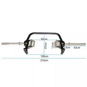 บาร์จับแบบมีฐานหกเหลี่ยมสำหรับ <span class=keywords><strong>deadlift</strong></span> shrugs squats เกษตรกรดำเนินการ - Product Image 3