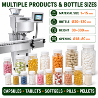 Machine de comptage électronique et de remplissage de bouteilles haute précision pour granulés solides de 1 à 15 mm avec préréglage de 1 à 9999 pièces