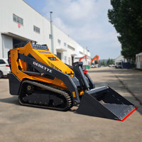 Chargeuse compacte sur chenilles diesel 25 CV avec moteur Kubota à vendre avec accessoires pour travaux agricoles, de ranch et de construction