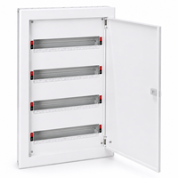 Boîtier de distribution métallique B&J 4R20Way à montage en surface, étanche IP41, 400V/230V, pour tableau électrique intérieur avec disjoncteurs MCB