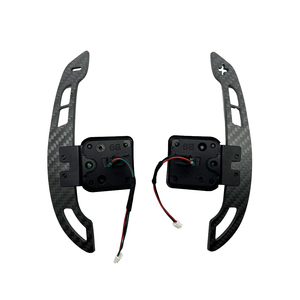 Prix d'usine Levier de changement de vitesse magnétique en fibre de carbone véritable pour <span class=keywords><strong>Audi</strong></span> Q2 Q3 <span class=keywords><strong>Q4</strong></span> Q5 Q7 Q8 - Product Image 3