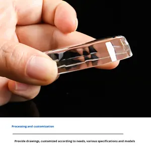 Lente Convexa Côncava de Vidro Óptico para Alavanca de Câmbio Automotivo, Alta Definição, 98% de Transmitância de Luz, Cilindro 10x10x10 - Product Image 4