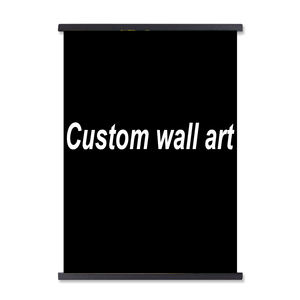 Özel Modern ev dekorasyonu duvar sanatı askı kadınlar geri fotoğraf baskı Poster baskı DIY manyetik çerçeve - Product Image 2