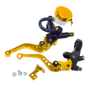 Tuas <span class=keywords><strong>Master</strong></span> Silinder Rem Kopling Motor CNC Aluminium 7/8 inci 22mm Universal Adjustable ATV untuk Yamaha Honda Suzuki - Product Image 3
