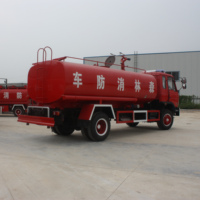 Camion-citerne à eau diesel Dongfeng neuf 10 m³ 10000 L [XXX]HP 4x2 double usage pour la lutte contre les incendies municipaux et les urgences sanitaires