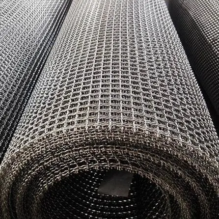 1mm 1.2mm 1.5mm 2.5mm 3mm Stainless Steel Crimped Wire Mesh As Vibrating Screen