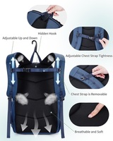 Direkt vom Hersteller: Maßgefertigter OEM ODM Wasserdichter Modischer Pickleball-Rucksack, Großes 30L Volumen, Leichtgewichtig mit Schuhfach für Männer und Frauen, Großbestellung Möglich
