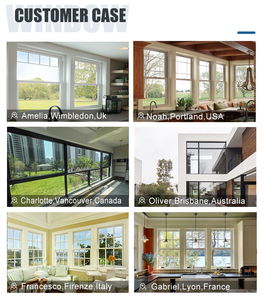 Factory <strong>Customization</strong> Double Hung Wind Screen <strong>Window</strong> Modern Aluminum Alloy <strong>Frame</strong> with Vertical Opening Style <strong>Window</strong> - Product Image 4