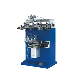 SPE400S Glass Cup Mug screen printing machine Manual Hydraulic Cylindrical Screen Printing Automatic Machine