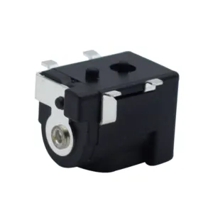 High temperature DC050TP SMD SMT 4 PIN DC Power jack female DC socket connector 16V 5A DC power jack socket