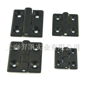 Bisagras Metálicas Hiteken para Puertas de Gabinetes 60x60x8mm, Bisagras Industriales Negras para Cajas de Distribución Eléctrica, Accesorios para Máquinas Herramienta - Product Image 4