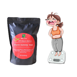 Bolsas adelgazantes de té de hierbas orgánicas con semillas de Moringa y Cassia para adultos, paquete de 28 bolsitas que promueven el metabolismo y la pérdida de peso - Product Image 2