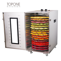 Automatische Rotatie Drogen Fruit In Dehydrator Droger Voor Vis Gedroogde Machine