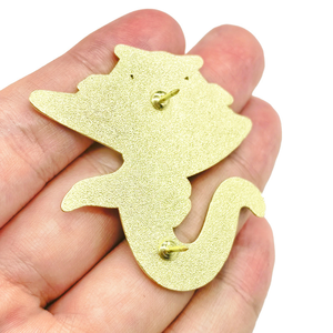 Nouvelle conception Broche fantaisie en alliage Dragon Fantôme Créature Artisanat Métallique Décoration de Sac à Dos - Product Image 3