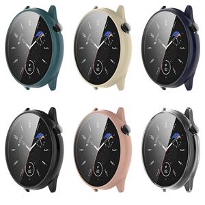 Funda protectora de pantalla completa para reloj de PC con película de vidrio templado para Amazfit <span class=keywords><strong>GTR</strong></span> <span class=keywords><strong>Mini</strong></span> - Product Image 4