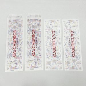 Factory Price Flat Greaseproof <b>Paper</b> Bags for Churros Pretzel Sticks Cookie Glassine <b>Paper</b> Packaging - Product Image 2