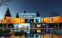 Restaurant mobile préfabriqué en conteneur, pub, bar, kiosque flottant, restaurant en conteneur de 40 pieds, café mobile préfabriqué