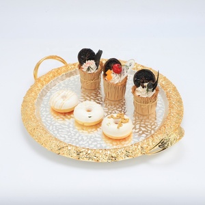 Assiettes de service de restaurant de vaisselle en métal plateau de service pour hôtel - Product Image 6