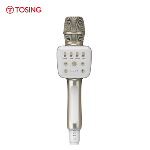 Cho V2 không dây năng động microphone máy Karaoke <span class=keywords><strong>UHF</strong></span> cho 5.0 2600mAh pin-di động trong nhà KTV cho song ca/điệp khúc - Product Image 3