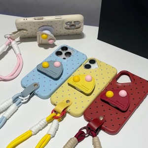 Correa de Muñeca Retro de Tela para Teléfono Móvil, Funda para <span class=keywords><strong>iPhone</strong></span> 11 Pro Max <span class=keywords><strong>12</strong></span> 13 14 15 16 17 Pro Max, Libera tus Manos - Product Image 4