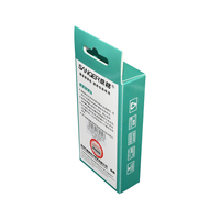 Boîte de présentation suspendue en carton recyclable avec logo personnalisé écologique pour bijoux, plateau blister pour appareil photo