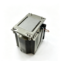 Refroidisseur de processeur de serveur 4U CS-4189-4UM96 pour Intel LGA4189, 6 caloducs en cuivre, base en cuivre, ventilateur PWM 4 broches à double roulement à billes, TDP 350W