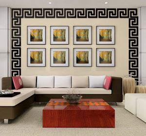 High Quality 3d DIY Waist Line 3D <b>Mirror</b> Sticker Modern <b>Acrylic</b> Wall Decor Room Decoration Wall Stickers - Product Image 6