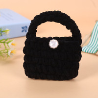 Casing Earphone Bluetooth LOGO OEM, Casing Earphone Apple, Tas Earphone, Dompet Zero, Tas Anyaman Tangan Siap Pakai