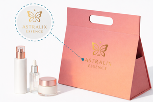 Boîte d'emballage cosmétique personnalisée, boîte cadeau rigide pliable pour ensemble de soins de la peau, laminage mat, logo personnalisé, fabricant - Product Image 5