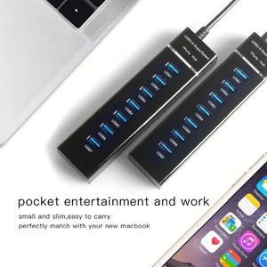 7 in 1 <b>Usb</b> <b>Hub</b> <b>Usb</b> 3.0 <b>Hub</b> High Speed Computer <b>Usb</b> <b>Hub</b> Splitter Multiport Adapter for PC Laptop - Product Image 5