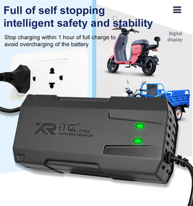 <span class=keywords><strong>Cargador</strong></span> para E-Rickshaw 60V6A, <span class=keywords><strong>Cargador</strong></span> para Scooter con 2 Luces Indicadoras, Producto Más Vendido en Ali, <span class=keywords><strong>Cargador</strong></span> Inteligente con Reparación por Pulsos - Product Image 2