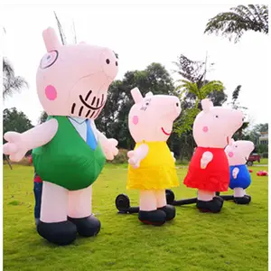 Conjunto De Fornecimento De Festa De Balão De PVC Blow-up Personalizado Animal Inflável Lifelike Animal Publicidade Balão